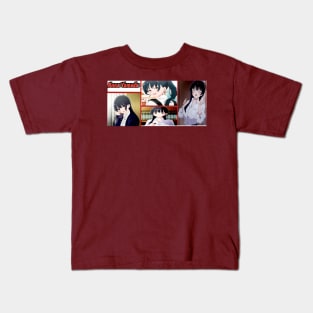 anime Character Anna Yamada Kids T-Shirt